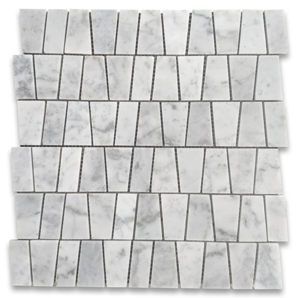 11" x 12" Marble Random Mosaic Wall & Floor Tile