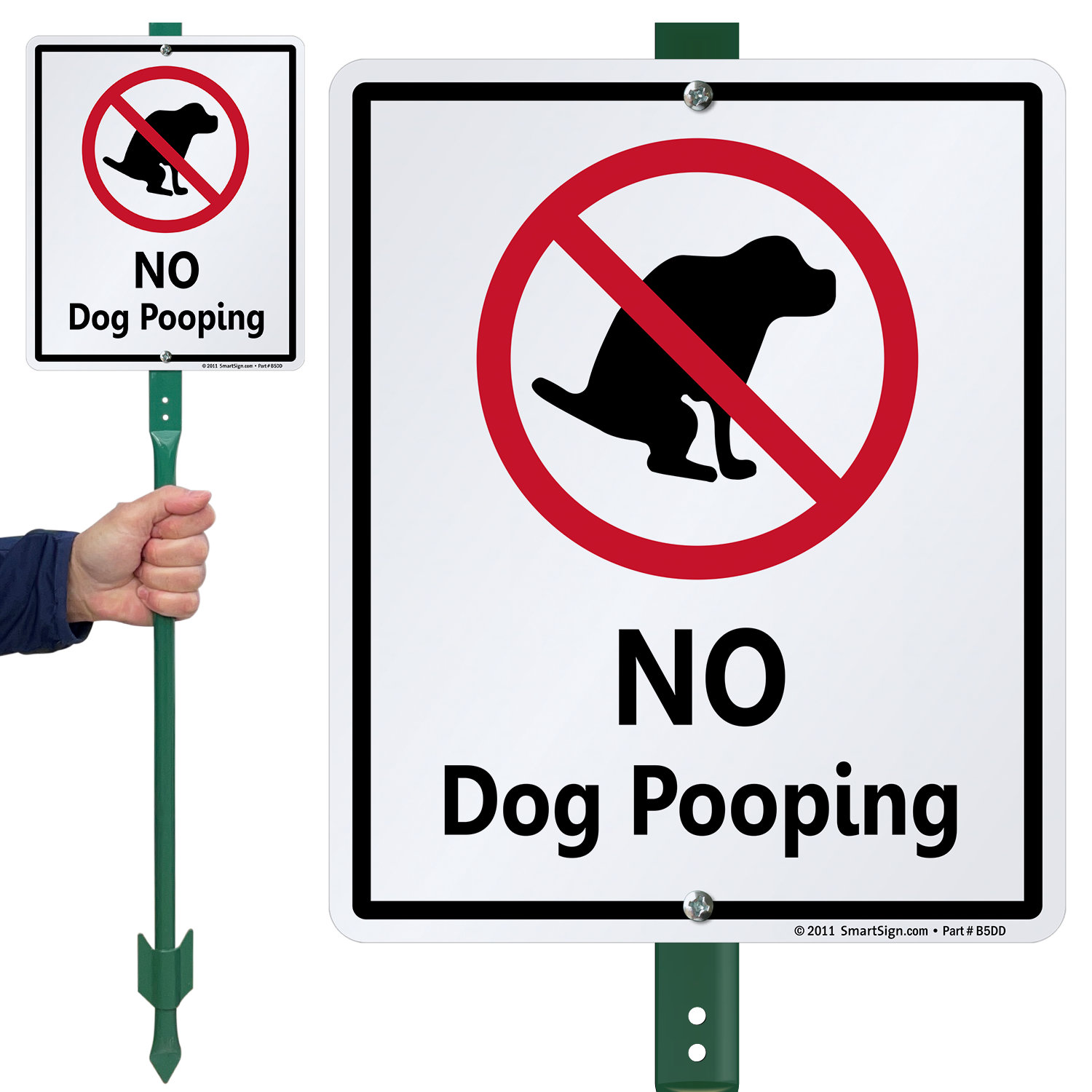smartsign-no-dog-pooping-sign-and-stake-kit-wayfair
