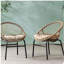 Chaise Edgar (ensemble de 2)