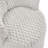 3D Upholstered Barrel Accent Basic Accent Chair With Wheels