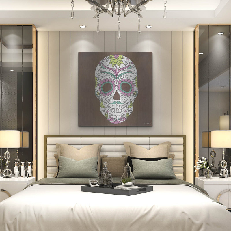 Trinx «Celebrating Life I» par Britt Hallowell, art mural en métal, H 36 po x l 36 po