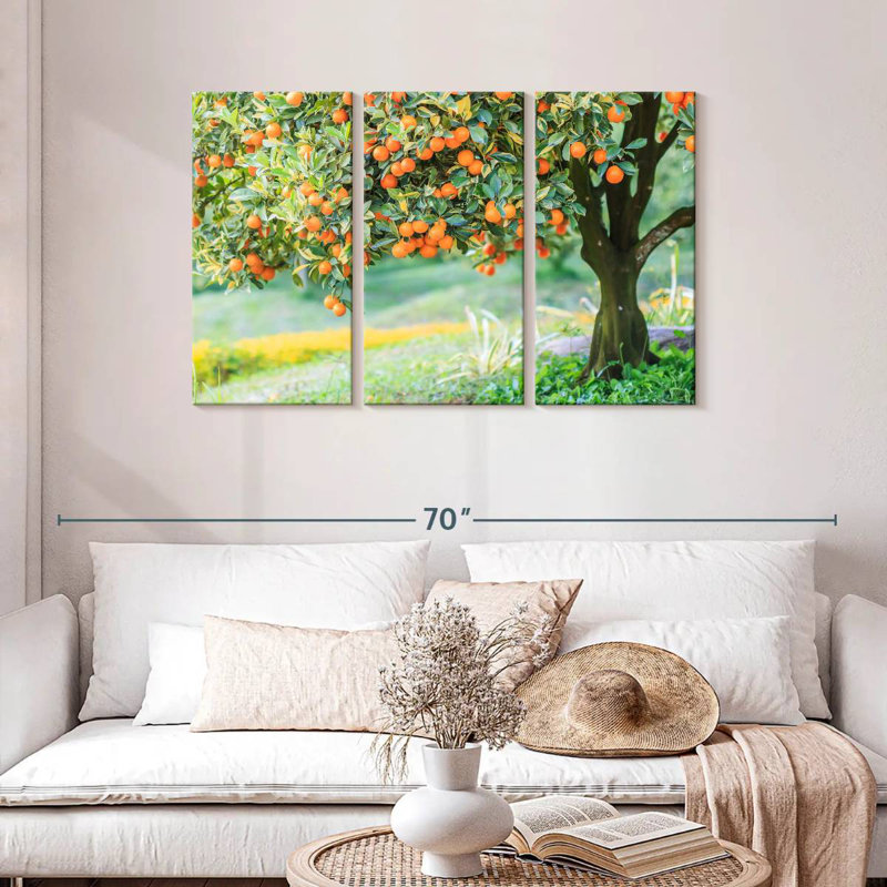 Harnek Orange Tree, 28" H x 45" W