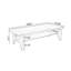 Bureau rectangulaire en bois massif Burlywood-484622792