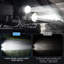 Projecteur de pilier A en aluminium à faisceau élevé et à faisceau bas compatible avec les camions Jeep Ford Etc ATV (lumière blanche)