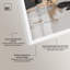 «Golden Fracture III Shadowbox», art mural doré par Art Remedy, cadre blanc, 31 x 31-122797925-122797927