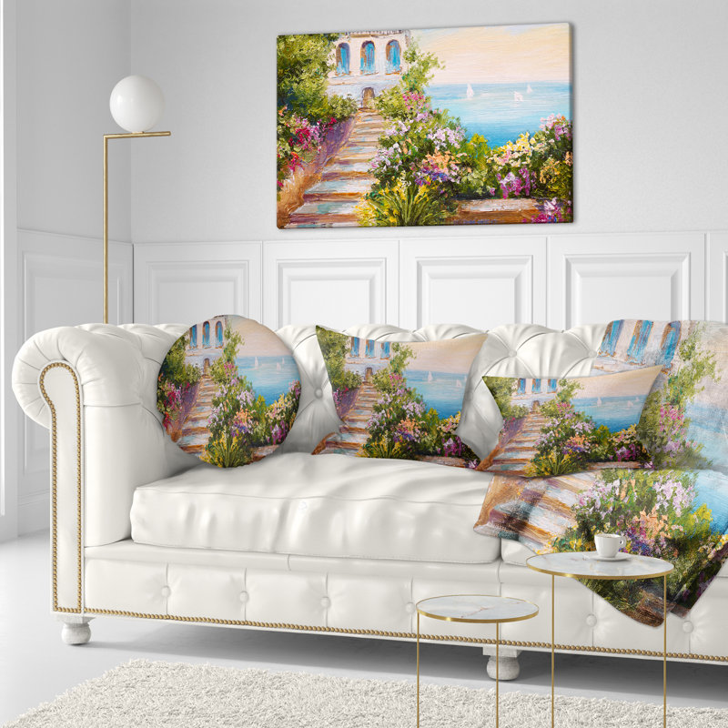 Coussin lombaire Landscape House