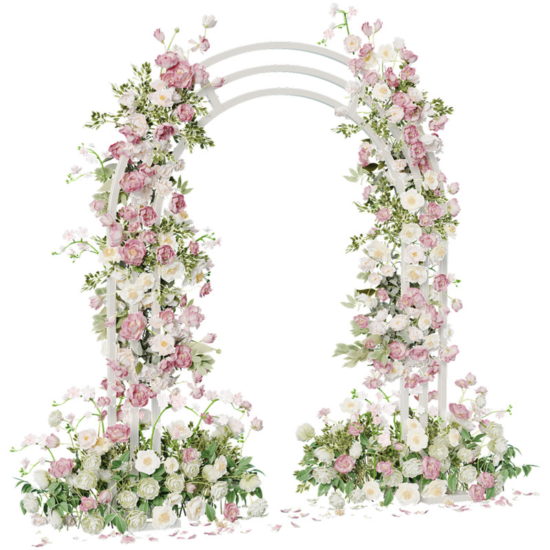 Kayshaun 200cm W x 260cm H Metal Arbour