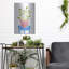  «Yay Plant» par Club Daydream, art mural en métal-183924006