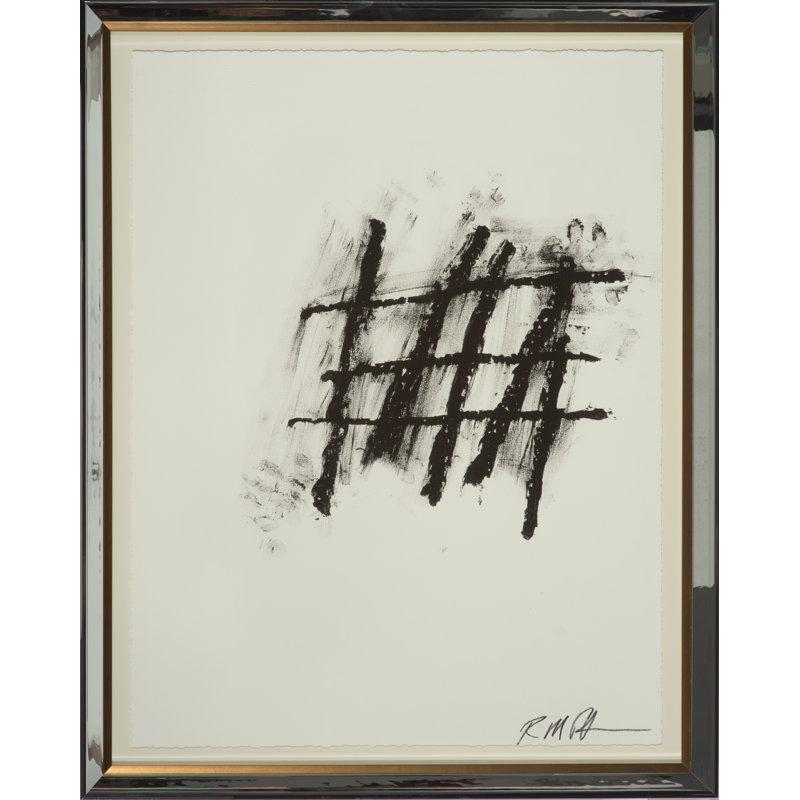 Visual Vocab 9 by Robert Robinson Framed Drawing Print