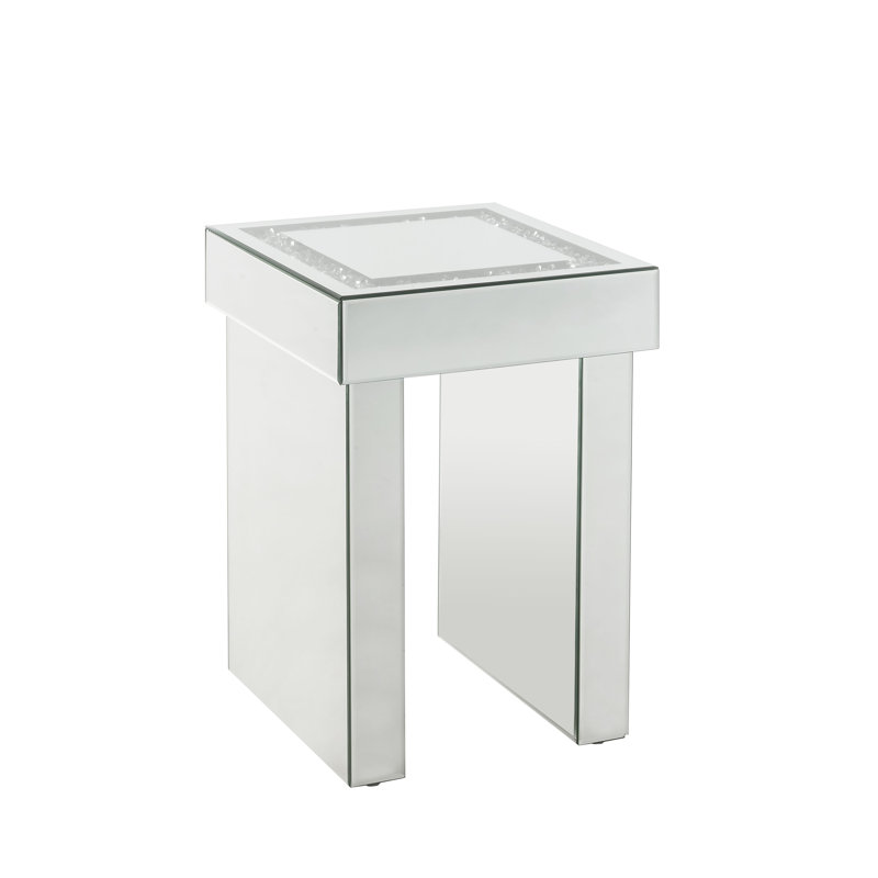 Table de bout en miroir Noralie Glam