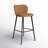 Granger Upholstered Counter Stool with Metal Frame-856091852-856091853