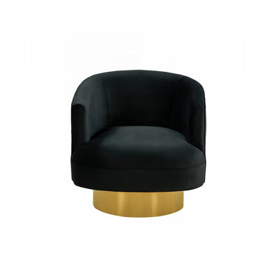 Fauteuil pivotant large de 32,09 po Teighan