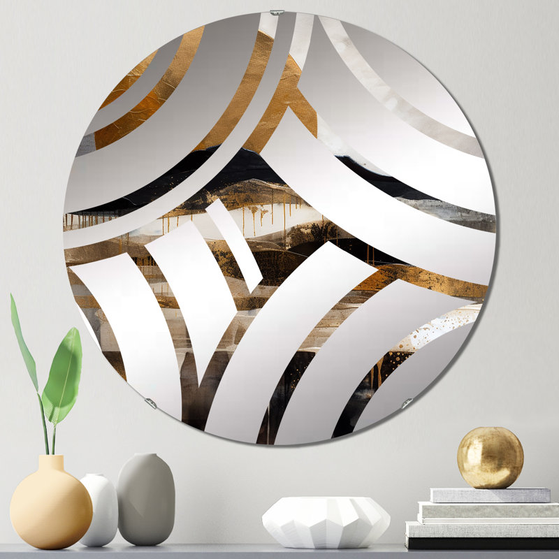 Arafura - Miroir décoratif, 31,4 po x 31,4 po