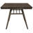 Ibo Rectangular 80-inch Wood Dining Table Dark Walnut