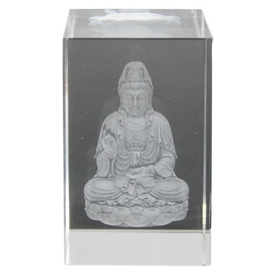 Quan Yin Glass Hologram