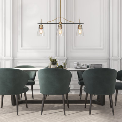 Dawnica 3 - Light Iron Dimmable Chandelier