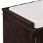 Banc de rangement avec 2 tiroirs et 2 armoires-4851489