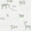 Critter Parade 33' L x 20.5" W  Wallpaper Roll-80058482