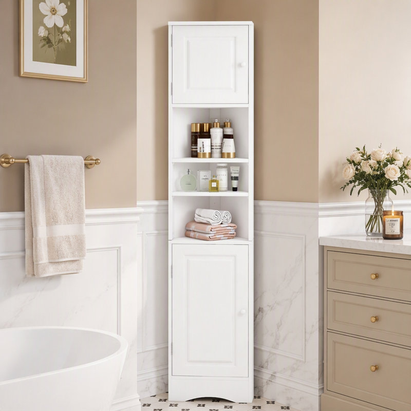 Cressy Freestanding Linen Cabinet