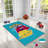 Luxurious Area Rug (2.6 x 4.6 Feet), 100% Polyester, 740 g/m² | Soft Velvet Fabric, Non-Slip Felt Dot Underside, Laminated Sponge for Comfort | Antibacterial, Machine Washable at 30°C | Elegant Home Décor-1579995195