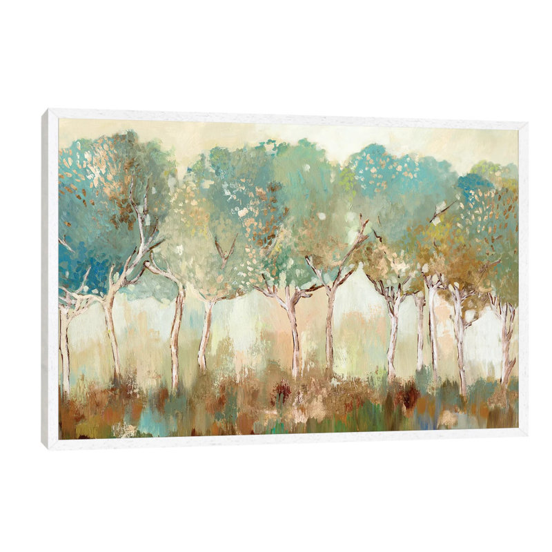 Golden Sunlight by Allison Pearce - Print on Canvas, 152.5 cm H x 101.5 cm W, White Framed