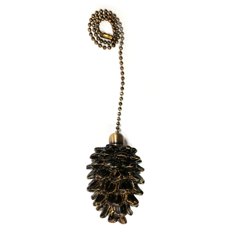 Ceiling Fan Pull Chain, Antique Brass