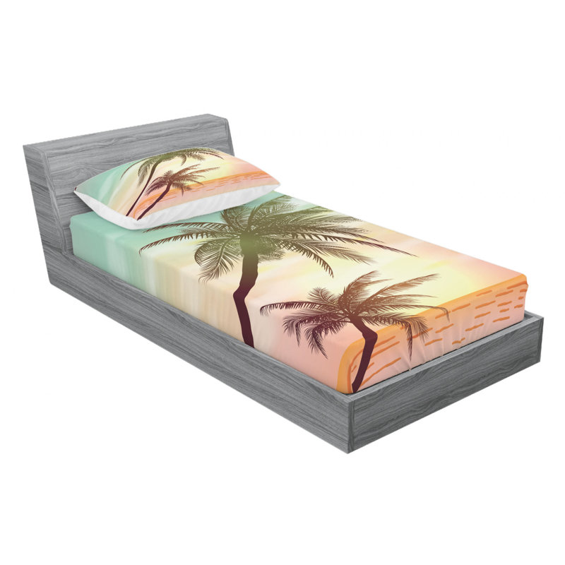 Microfiber Sheet Set, Twin XL Sheet Set with Fitted Sheet