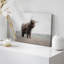 Cow " Washed Out Landscape Shetland Cow "-93629567-93629568