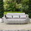 Ensemble de 2 pièces de canapé d'extérieur en aluminium thermolaqué avec table basse-789548730-789548682-805158882