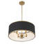 Lustre tambour 4 lumières Denika