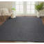 Tapis gris foncé lavable en machine Brenly-1730810306