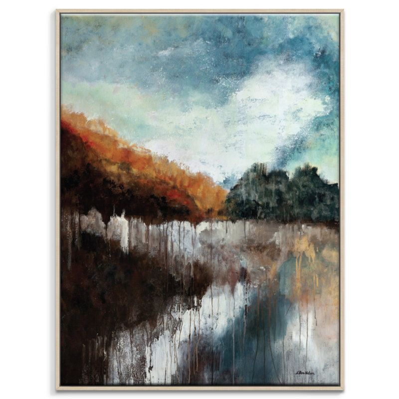 Changes by Lydia Ben-Natan - Painting on Canvas, Timber