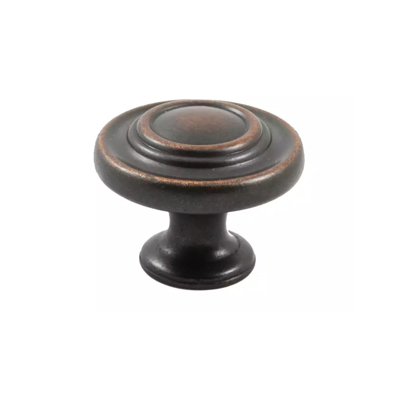 1 1/4" Diameter Mushroom Knob, Venetian Bronze