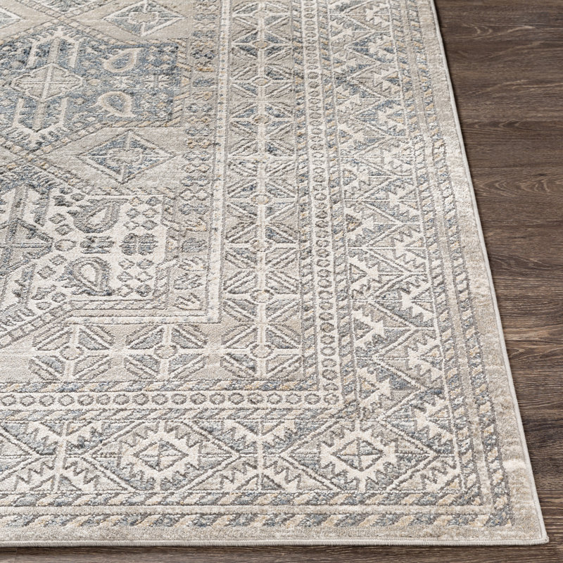 Oriental Indoor Rug, Rectangle 5'3" x 7'3"