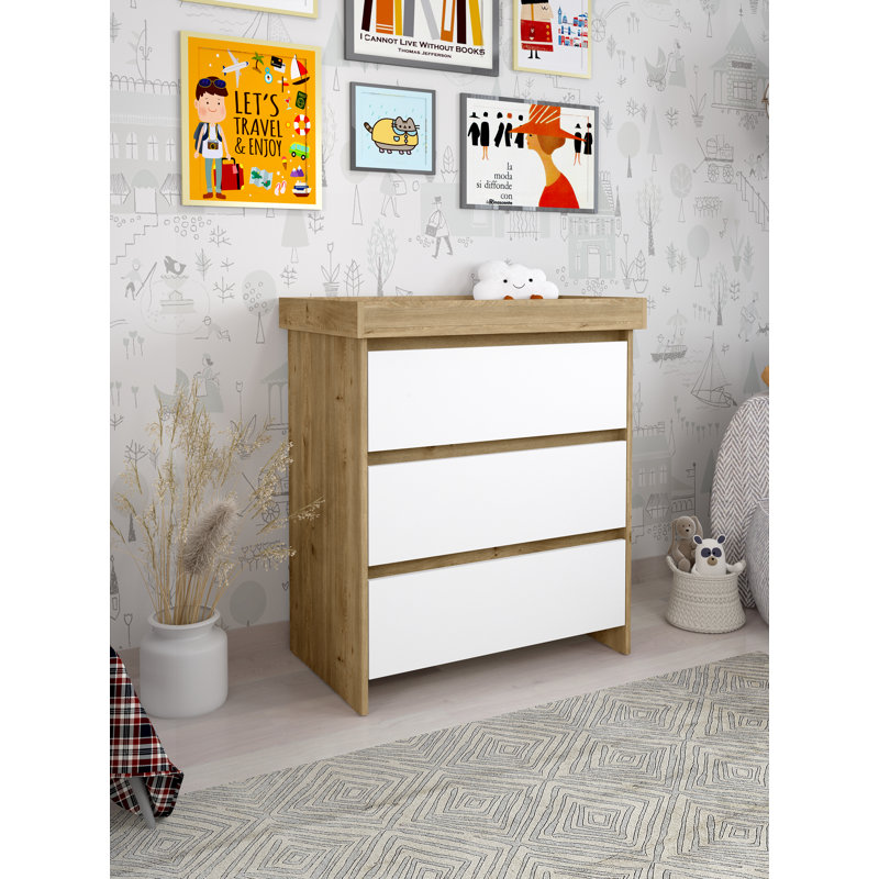 Changing unit Kids 880, Cremona Oak/White