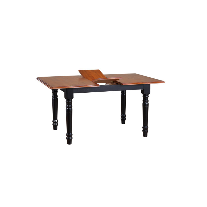 Vetra 4 - Person Four Leg Dining Set, Antique Black