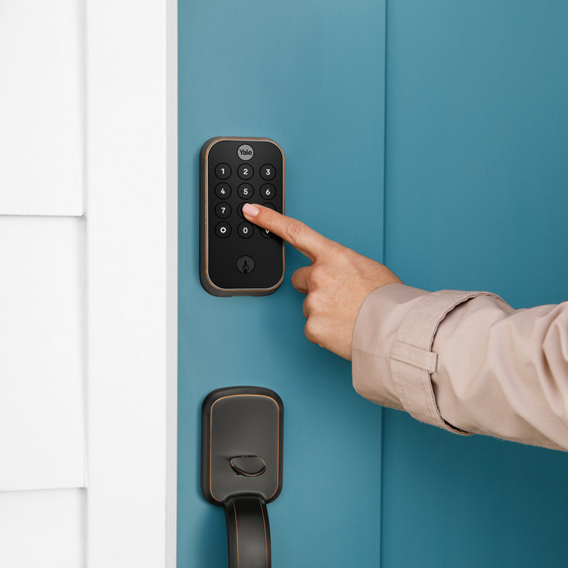 Yale Assure Lock 2 Keyed Smart Lock with Wi-Fi, Oil Rubbed Bronze