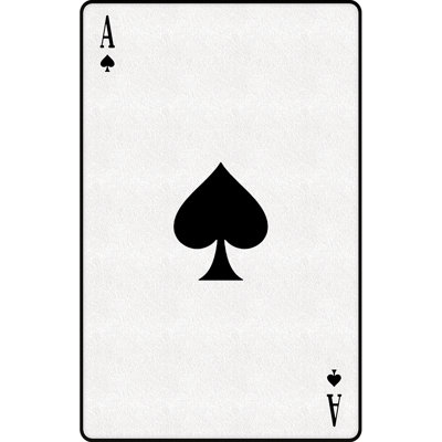 Ace of Spades Card Standup