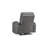 Scon Power Recliner Chair, 37 Inch, LED Light, Faux Leather-108208121
