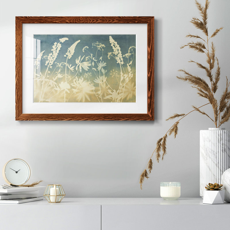 Solstice Lupin - reproduction d'un seul cadre photo sur toile, Érable, H 22 po x l 32 po x P 1,5 po