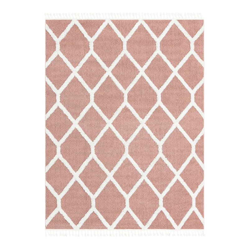 Geometric Indoor Rug, Rectangle 7'10" x 10'