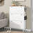 Narrow Design Shoe Cabinet With 3 Flip Drawers, Wood Grain Pattern Top Entryway Organizer With 3 Hooks, Free Standing Shoe Rack With Adjustable Panel For Hallway-1710272331