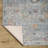 Petra Denim/Gray Machine Washable Area Rug-1245739807