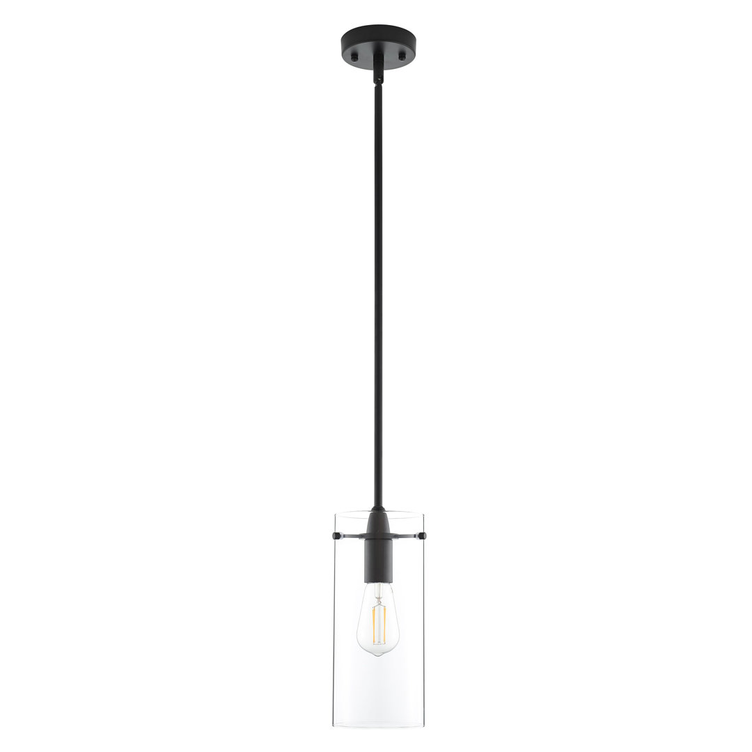 Angelina 1 - Light Single Pendant Ivy Bronx Shade 