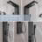 5-way Diverter Shower Tower Panel System with Fixed Shower Head-91485642