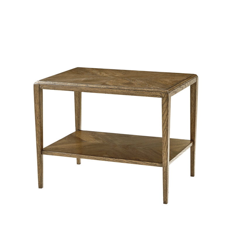 Dawn Finish Oak Rectangular Side Table