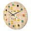 Horloge murale circulaire en bois III-63893136