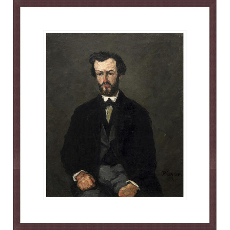 Antony Valabregue par Paul Cézanne, H 17,4 po x l 21,75 po
