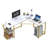 Lantz L-Shaped Metal Base Computer Desk-991201097-1033234467
