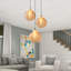 Modern 3-light Pendant With Glass Shade